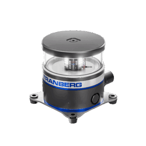 TEF 2880 Nav. Light LED Simplex 120Blink/Min 360° 3NM White 24V Anodized Black Aluminium/Glass