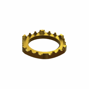 Self Locking nut Brass