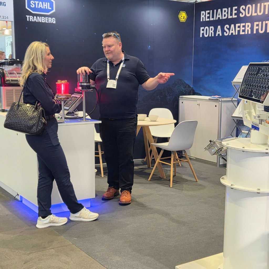 R. Stahl tranberg stand b7. 314 at smm hamburg 2026